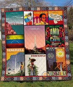 Venezuela Quilt Blanket Bedding Set With Pilliwcases Option