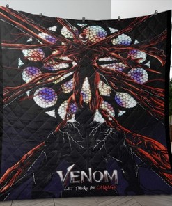 Venom Fan Gift, Venom 2 Let There Be Carnage 1204 Quilt Blanket Bedding Set