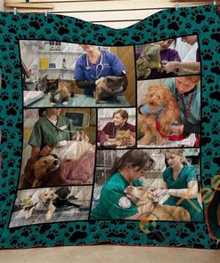 Vet Tech Life 3D Quilt Blanket Bedding Set
