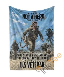 Veteran I Served As Guardians Sherpa Fleece Blanket Gifts for Family, for Couple