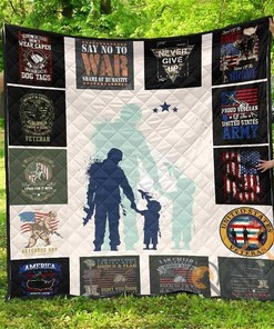 Veterans Premium Quilt Blanket Bedding Set