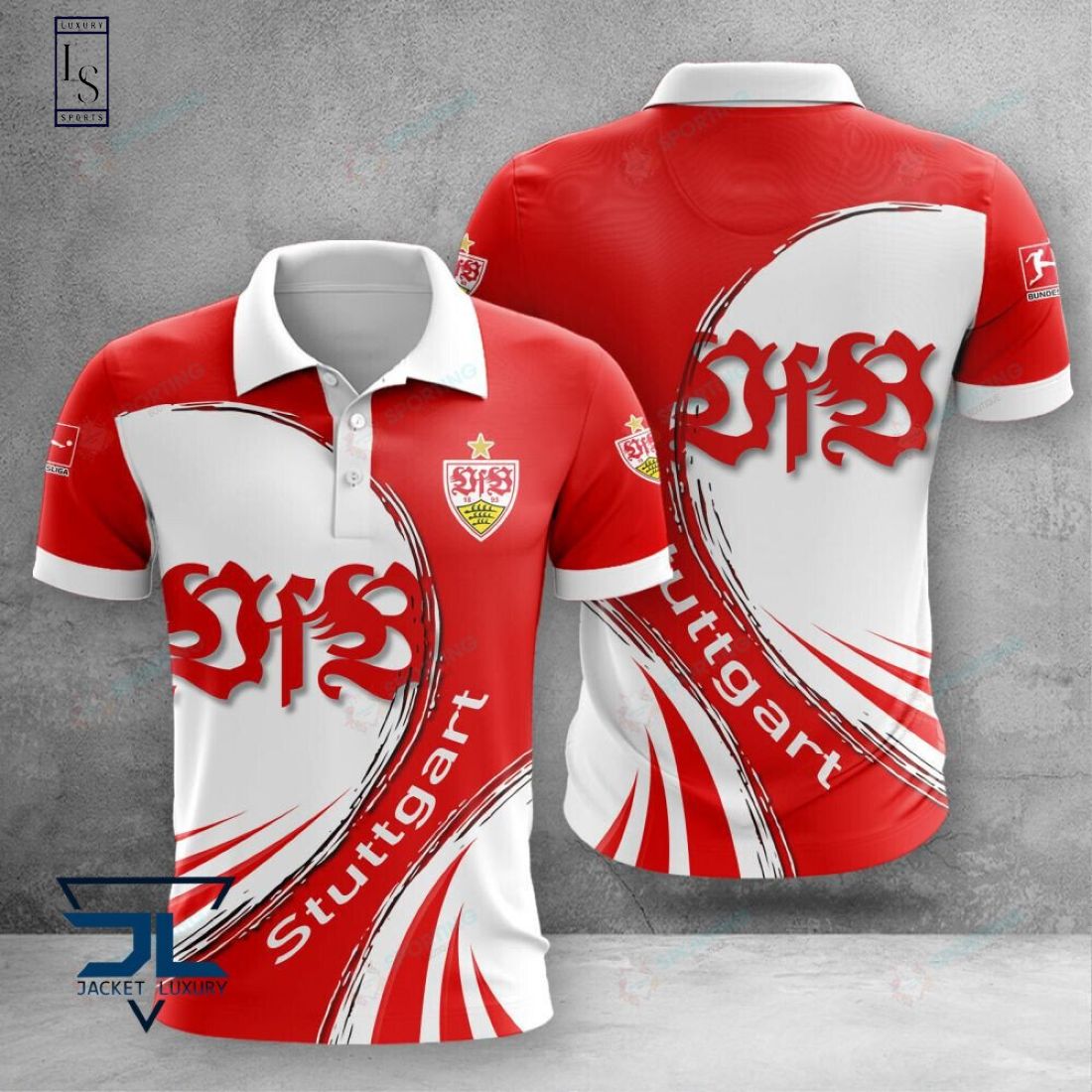 VfB Stuttgart Football Polo Shirt