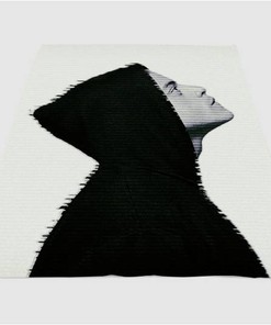 Vhs Elliot Alderson Mr Robot Sherpa Fleece Blanket Gifts for Family, for Couple