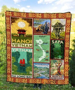 Vietnam Quilt Blanket Bedding Set