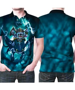 Viking Stitch And Toothless Warriors Friends 3D All Over Print Polo Shirt
