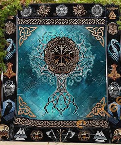 Viking V1 Quilt Blanket Bedding Set