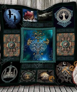 Viking V2 Quilt Blanket Bedding Set