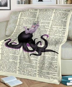 Villain Ursula Best Seller Fleece Blanket Gift For Fan, Quilt Blanket Bedding Set Gift