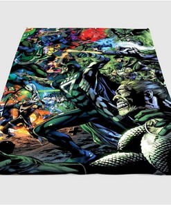 Villains Dc Comics War Sherpa Fleece Blanket Gifts for Family, for Couple