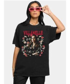Villanelle Killing Eve Lips Sorry Baby Vintage 90S Unisex T-Shirt