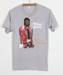 Vintage 1984 Michael Jackson Kansas City Concert Shirt