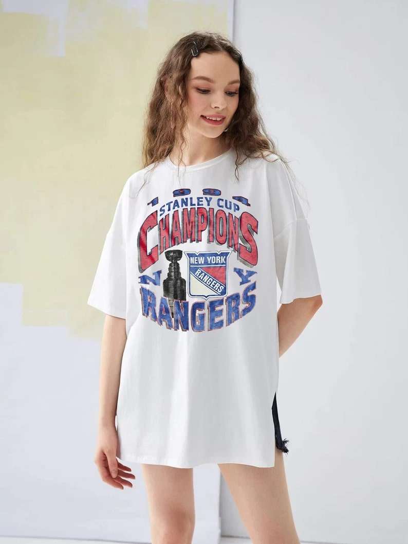 Vintage 1994 Stanley Cup Champions Rangers T-Shirt