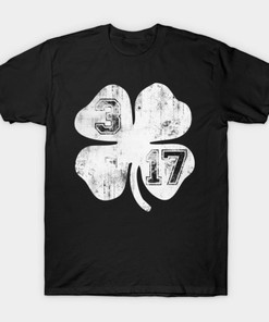 Vintage 3 17 Shamrock St. Patrick's Day Shirt