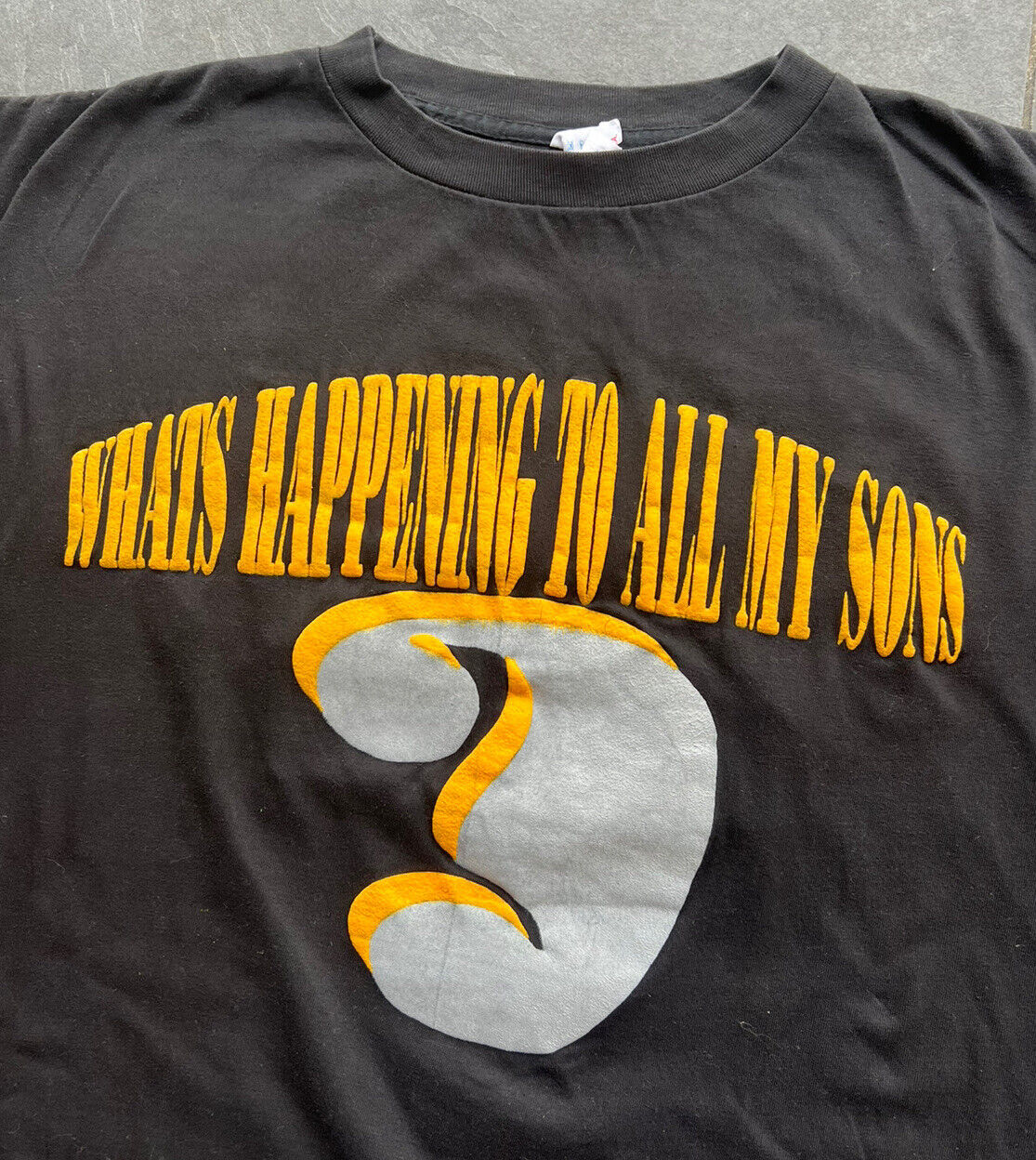 Vintage 90S What Happended To All My Sons Mike Tyson Michael Jackson T-Shirt - Image 2