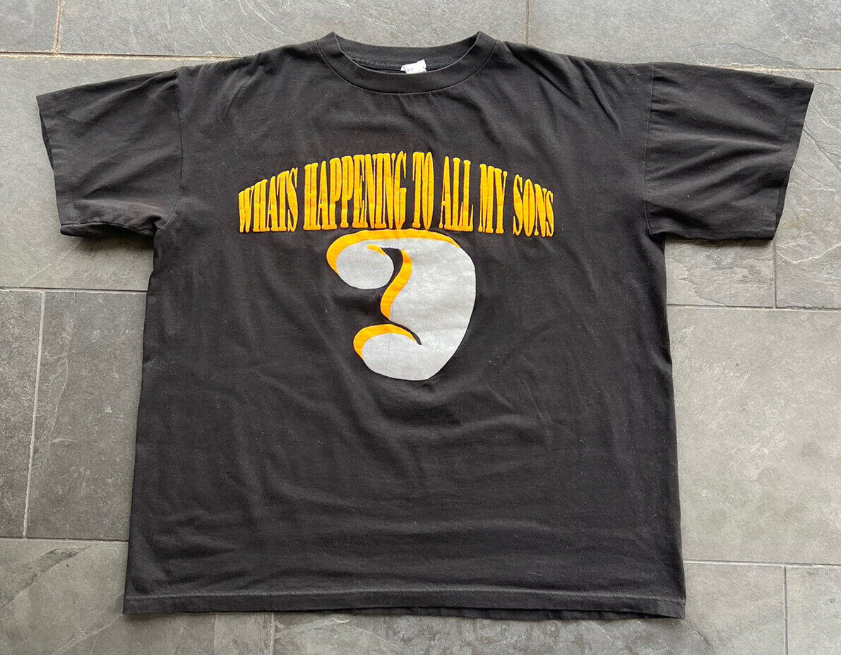 Vintage 90S What Happended To All My Sons Mike Tyson Michael Jackson T-Shirt - Image 4