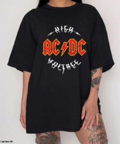 Vintage Acdc High Voltage Unisex T-Shirt