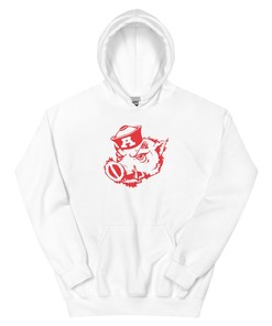 Vintage Arkansas Hoodie Sweatshirt Shirt Gifts for Fans - 1950's Razorbacks Sailor Art
