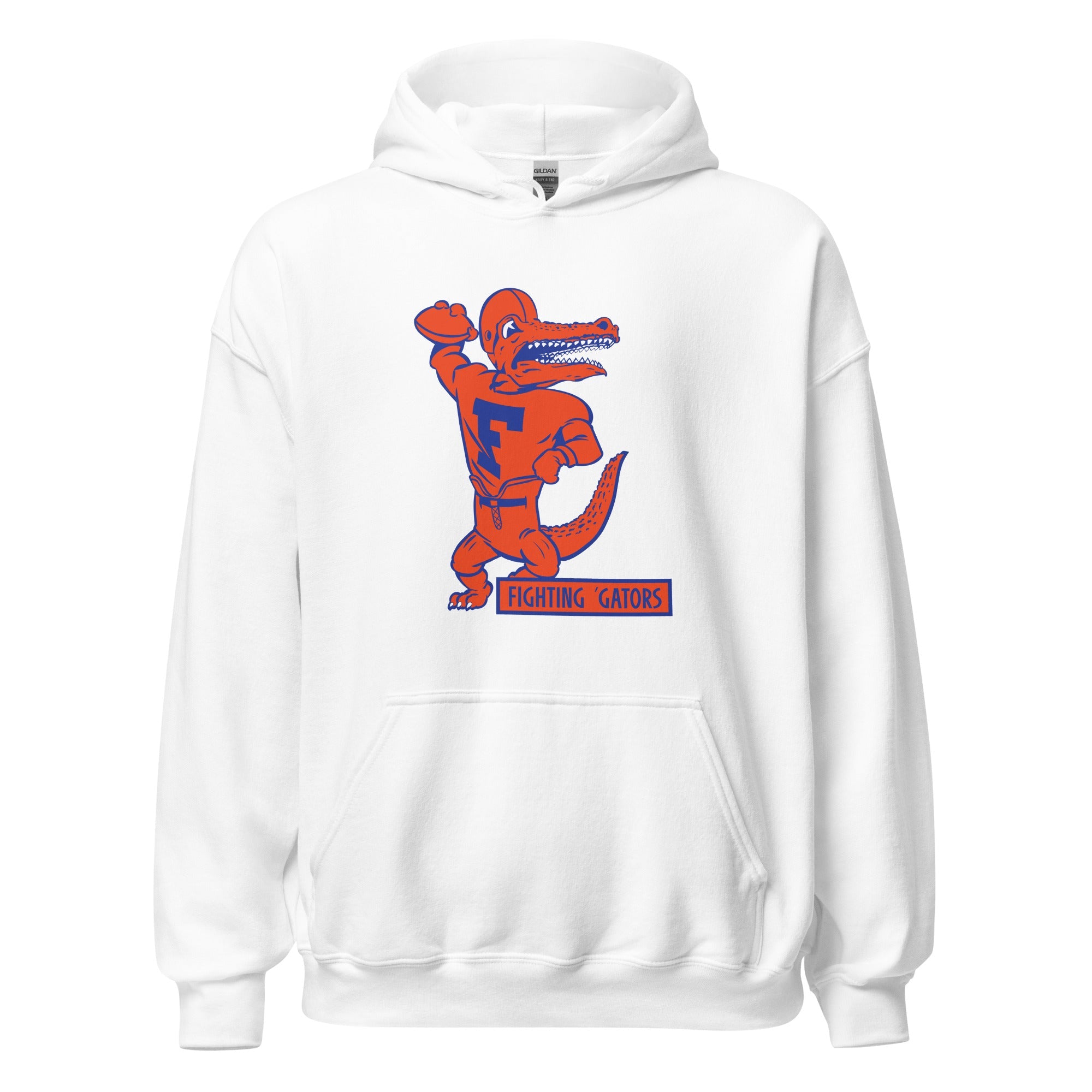 Vintage Florida Gators Football Hoodie Sweatshirt Shirt Gifts for Fans - 1950's Fighting Gators Art