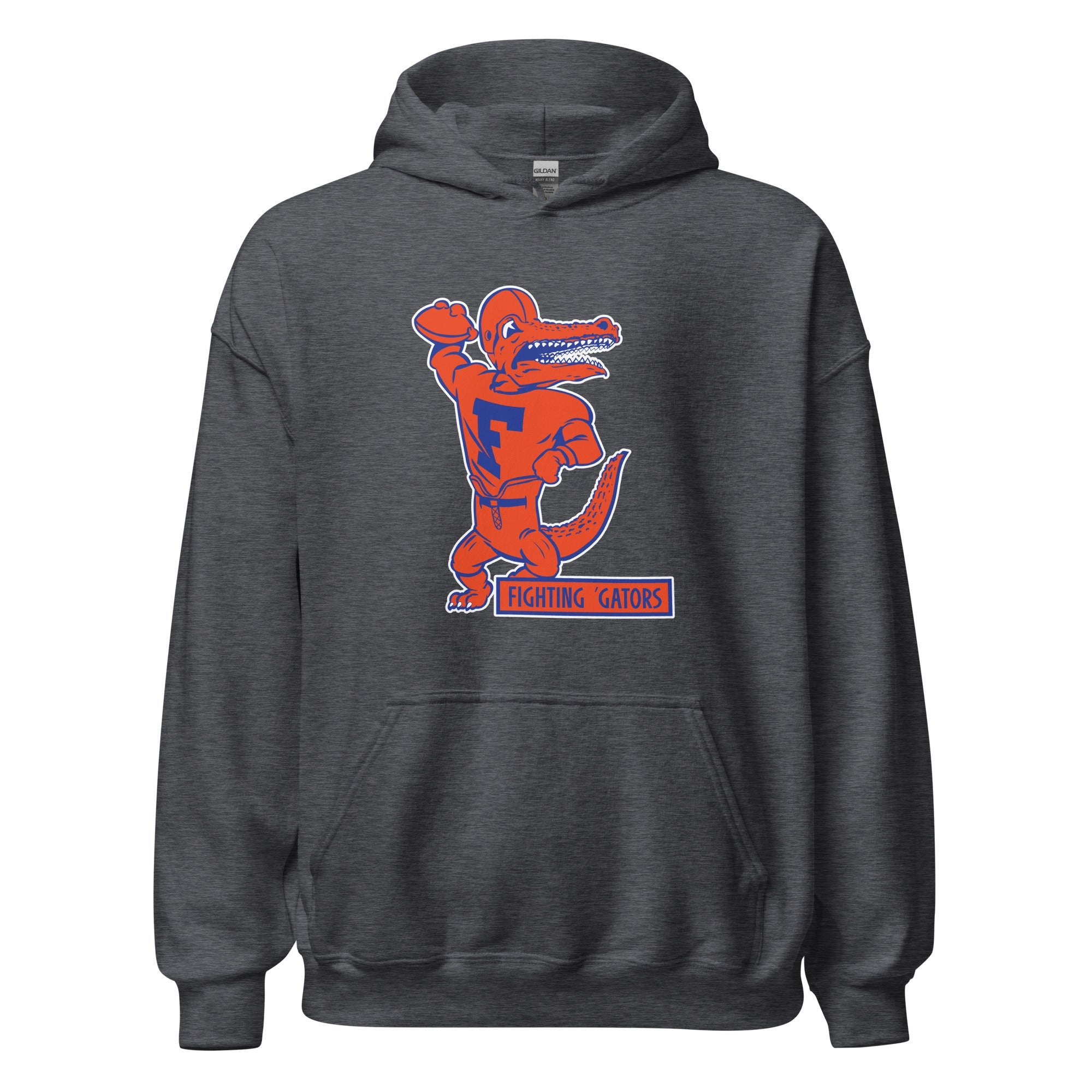 Vintage Florida Gators Football Hoodie Sweatshirt Shirt Gifts for Fans - 1950's Fighting Gators Art - Image 3