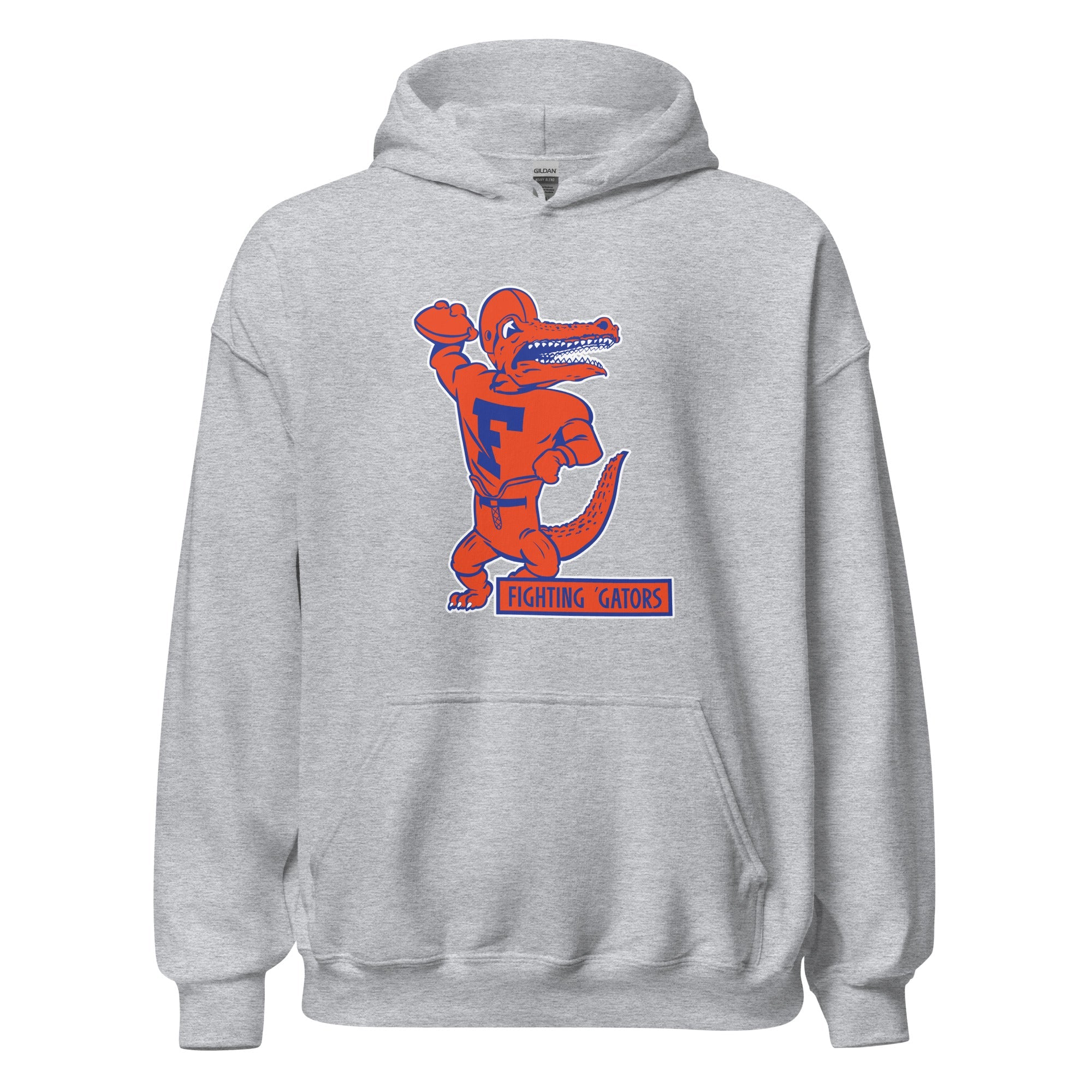 Vintage Florida Gators Football Hoodie Sweatshirt Shirt Gifts for Fans - 1950's Fighting Gators Art - Image 4