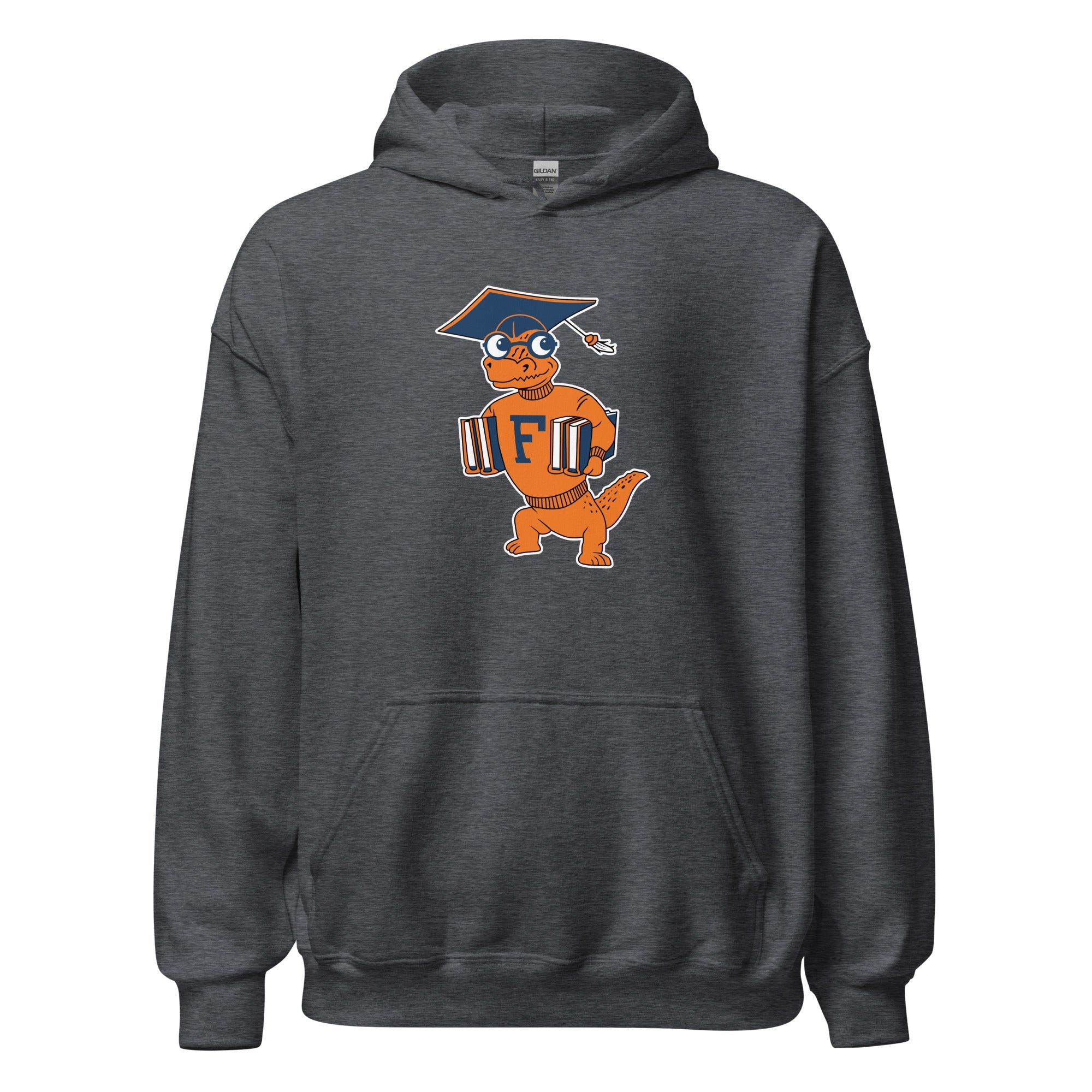 Vintage Florida Graduation Hoodie Sweatshirt Shirt Gifts for Fans - 1950's Gator Graduate Bookworm Art - Image 3