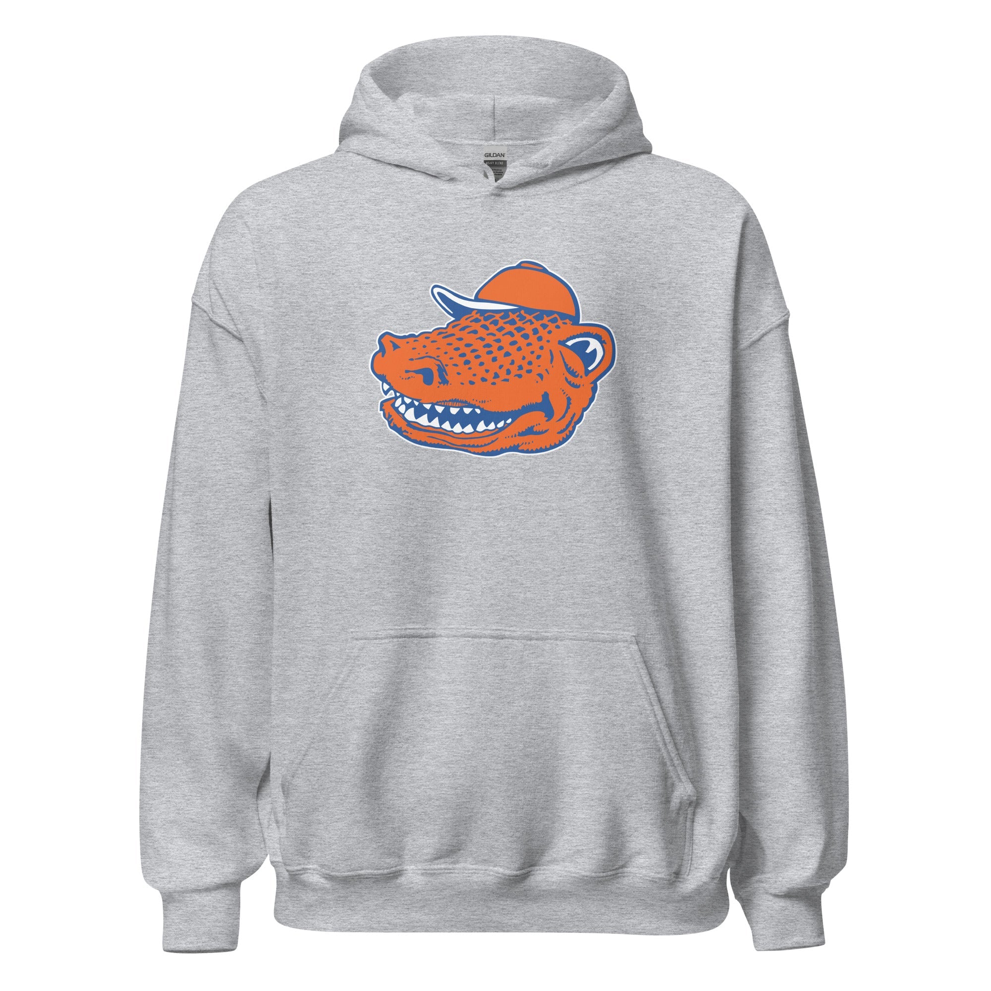 Vintage Florida Mascot Hoodie Sweatshirt Shirt Gifts for Fans - 1950's Happy Gator Art - Image 4
