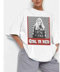 Vintage Girl In Red Tour 2022 T-Shirt