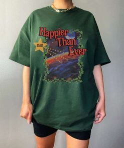 Vintage Happier Than Ever Shirt