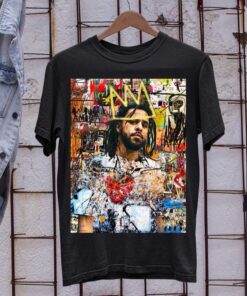 Vintage J Cole Portrait, Rapper T-Shirt