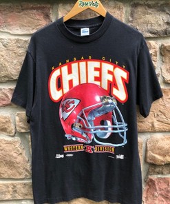 Vintage Kansas City Chiefs Football NFL Shirt Unisex Men Women KV4693
