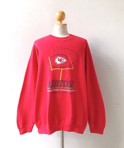 Vintage Kansas City Chiefs NFL Football Sweatshirt
