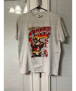 Vintage Kansas City Chiefs NFL Tasmanian devil 1995 T-shirt