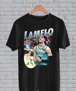 Vintage Lamelo Ball Charlotte Hornets Nba T-Shirt