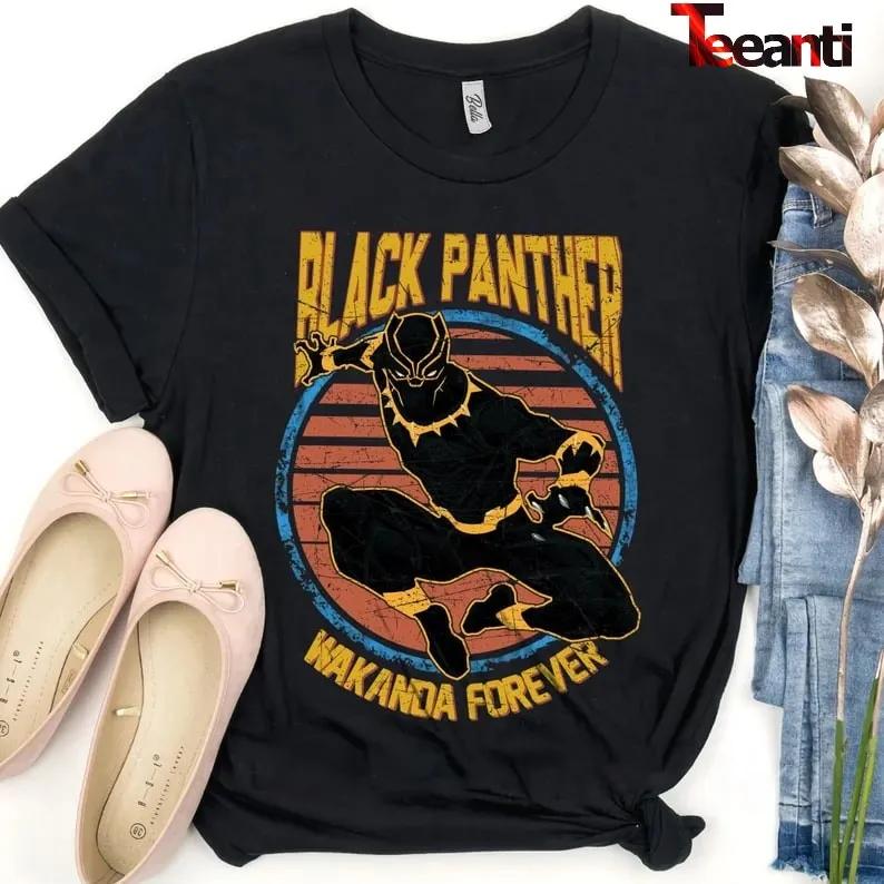 Vintage Marvel Black Panther 2 Wakanda Forever Classic T-Shirt