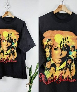 Vintage Michael Jackson Merch T-Shirt Single Stitch