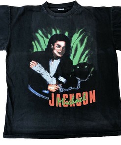 Vintage Michael Jackson Shirt Rare Jersey Tee Band King