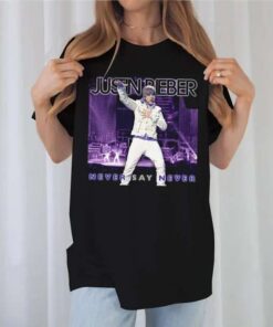 Vintage Never Say Naver Bieber T-Shirt