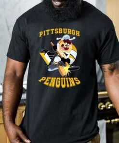 Vintage Nhl Pittsburgh Penguins Looney Tunes Shirt