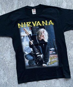 Vintage Nirvana Kurt Cobain T Shirt Happy Birthday