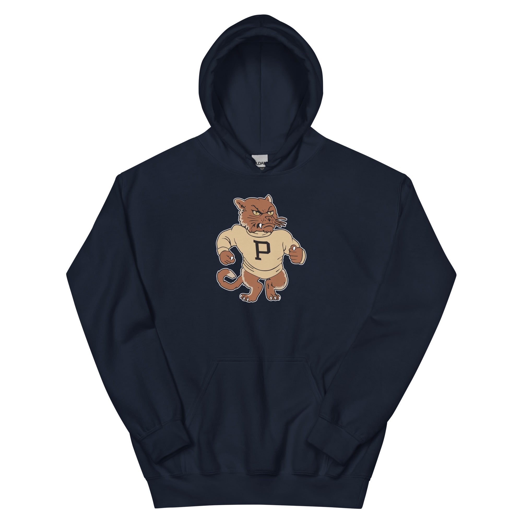 Vintage Penn State Hoodie Sweatshirt Shirt Gifts for Fans - Mid Century Nittany Lions Art