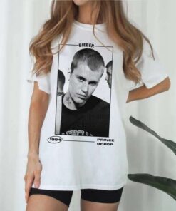 Vintage Prince Of Pop Bieber T-Shirt
