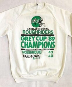 Vintage Saskatchewan Roughriders Cfl Grey Cup Crewneck Sweatshirt