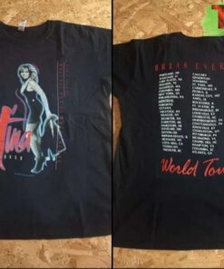 Vintage Tina Turner Concert 1987 Break Every Rule World Tour Favorite T-Shirt
