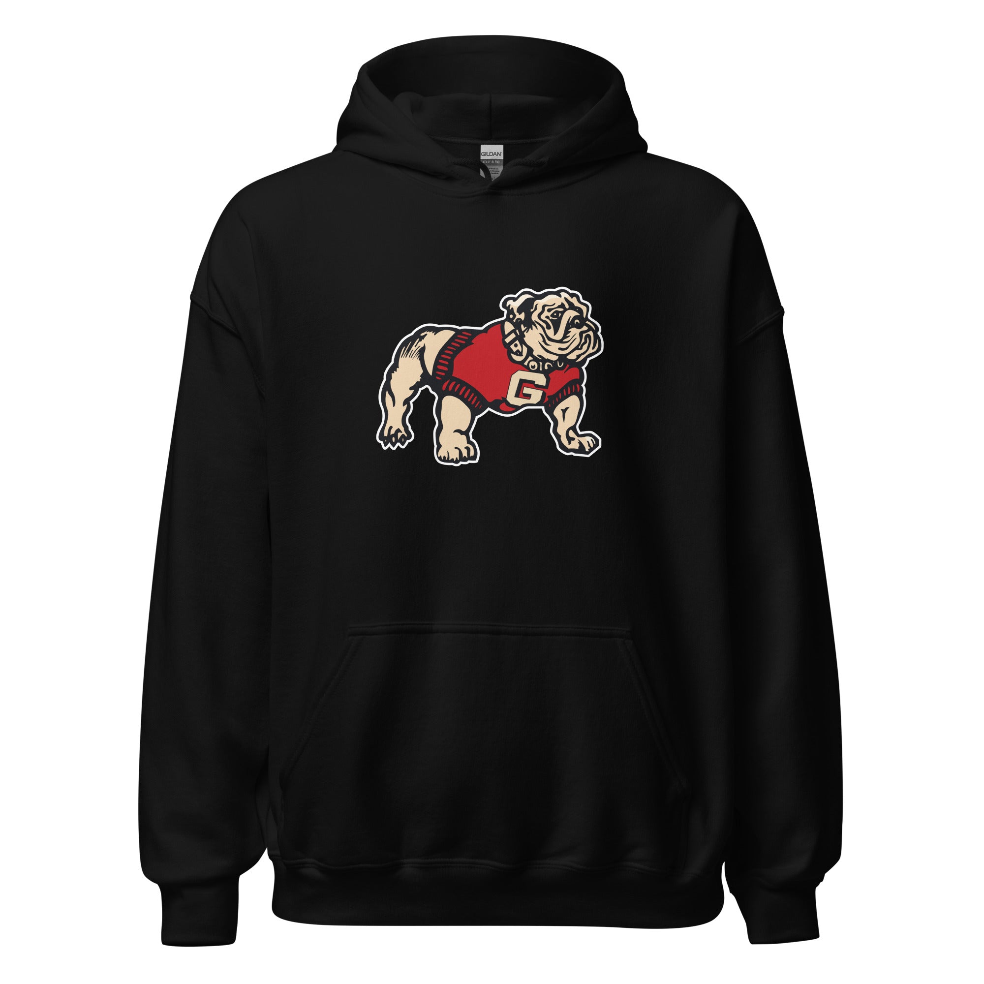 Vintage UGA Hoodie Sweatshirt Shirt Gifts for Fans - 1940's Classic Bulldog Art - Image 2