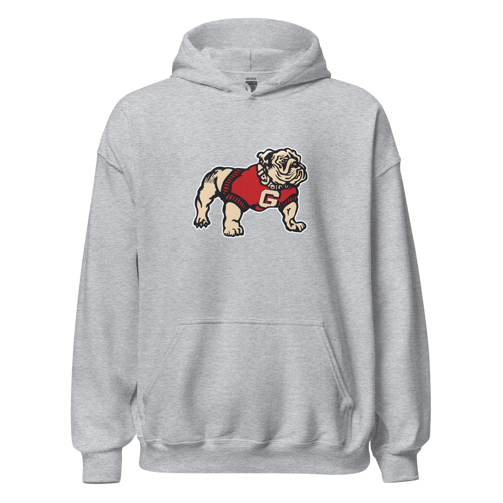 Vintage UGA Hoodie Sweatshirt Shirt Gifts for Fans - 1940's Classic Bulldog Art - Image 4