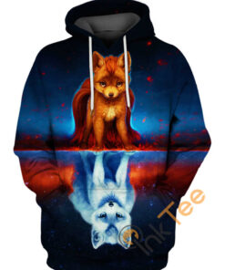Vulpix Mirrored Hoodie 3D