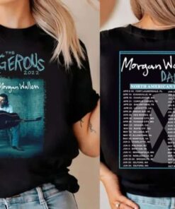 Wallen Dangerous Country Song Lover Wallen Hardy 24 T-Shirt