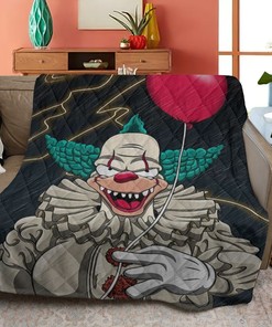 Want A Balloon Bart It Horror Film Quilt Blanket Bedding Set
