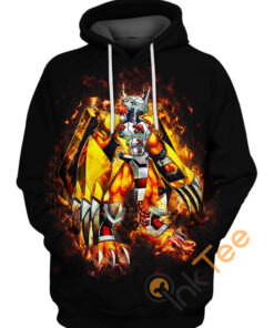 Wargreymon Hoodie 3D