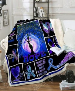 Warrior Be Strong And Courage Quilt Blanket Bedding Set
